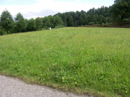 Blick im Entwässerungsstollen Richtung Abschluss der Deponie