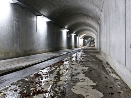 Ableitung des Sickerwassers